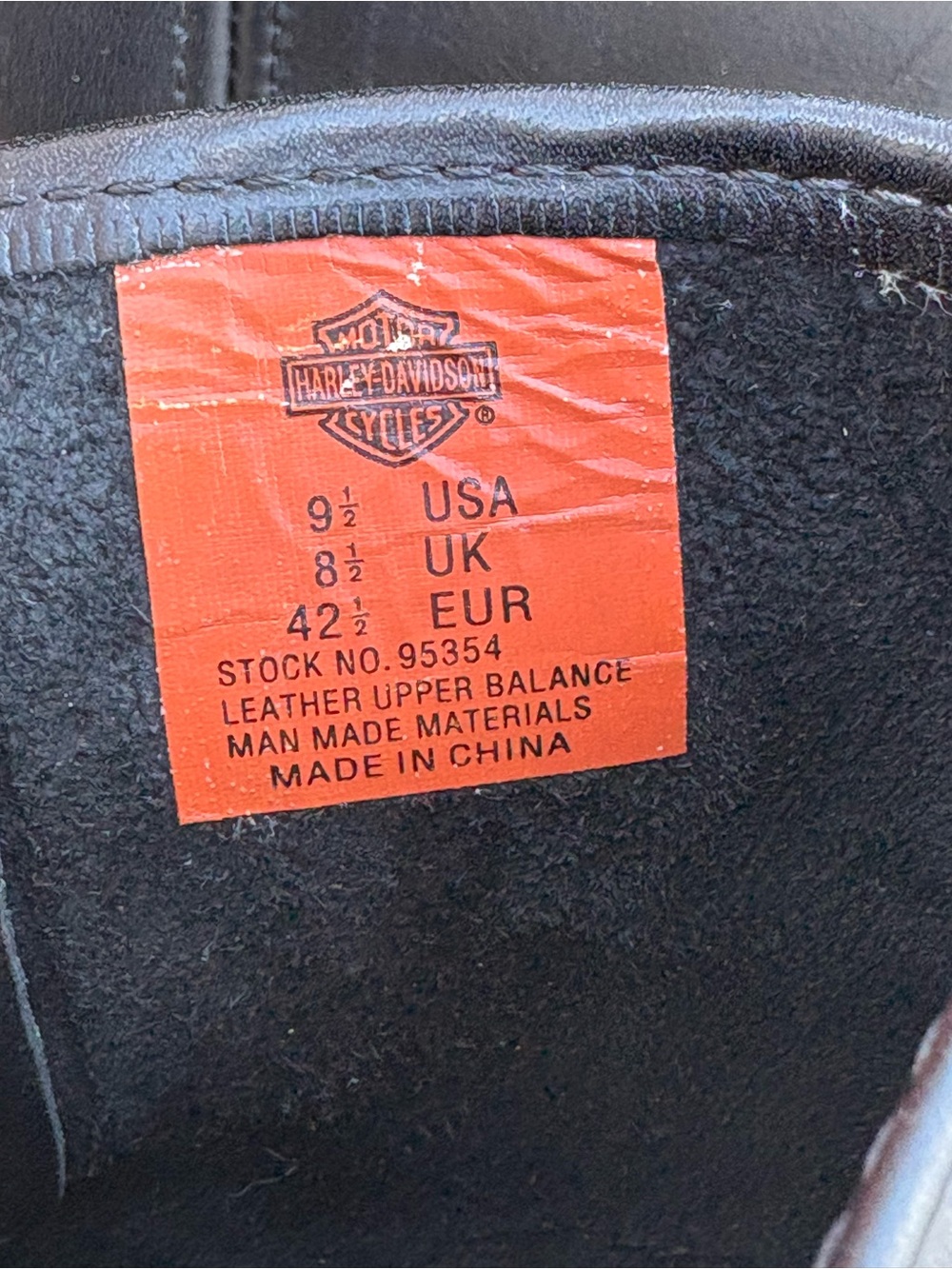 Harley-Davidson Bowden Black Leather Harness Motorcycle Boots - 9.5 Men - Picture 3 of 6